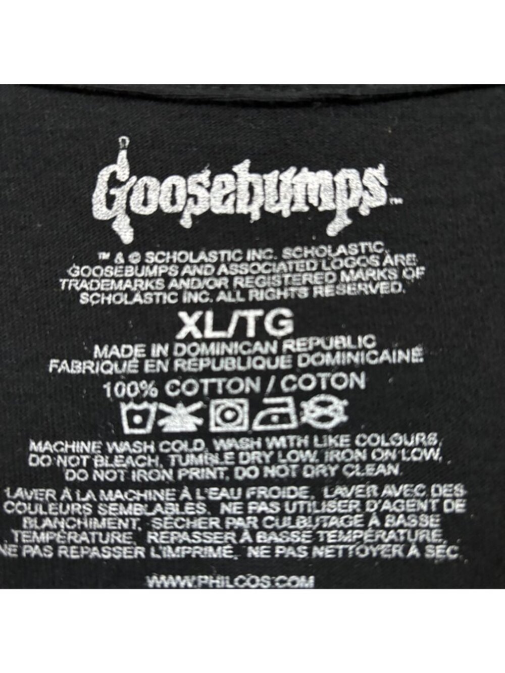 Goosebumps Slappy Not Happy Horror Television T-Shirt Size Extra Large - Picture 4 of 4